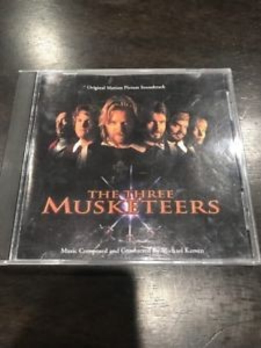 The Three Musketeers Original Motion Picture Soundtrack CD 3500 bookshelf